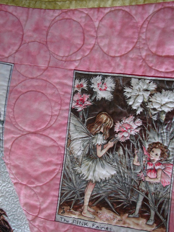 The Life of Riley Pink Fairy Quilt Finish!