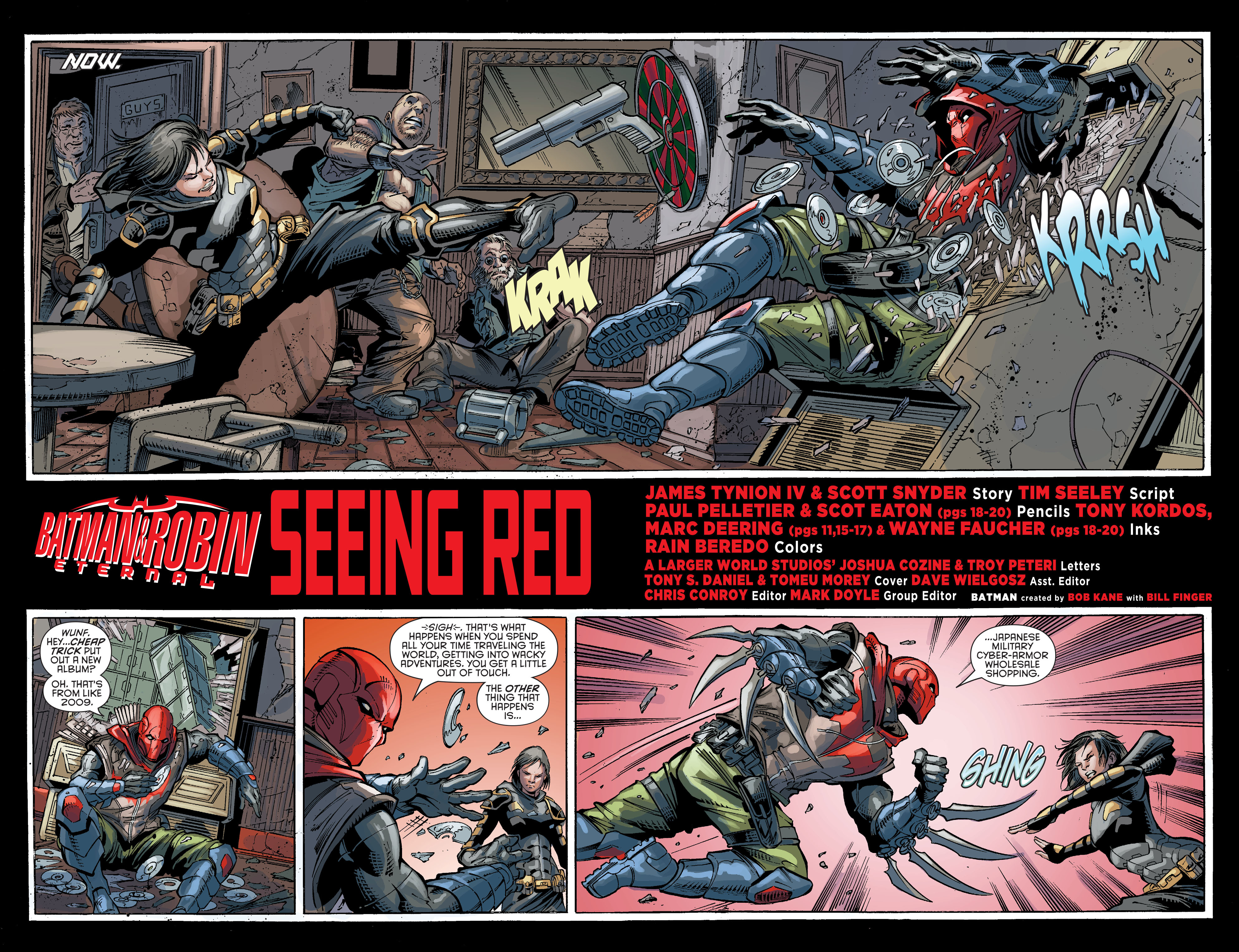 Read online Batman & Robin Eternal comic -  Issue #3 - 4