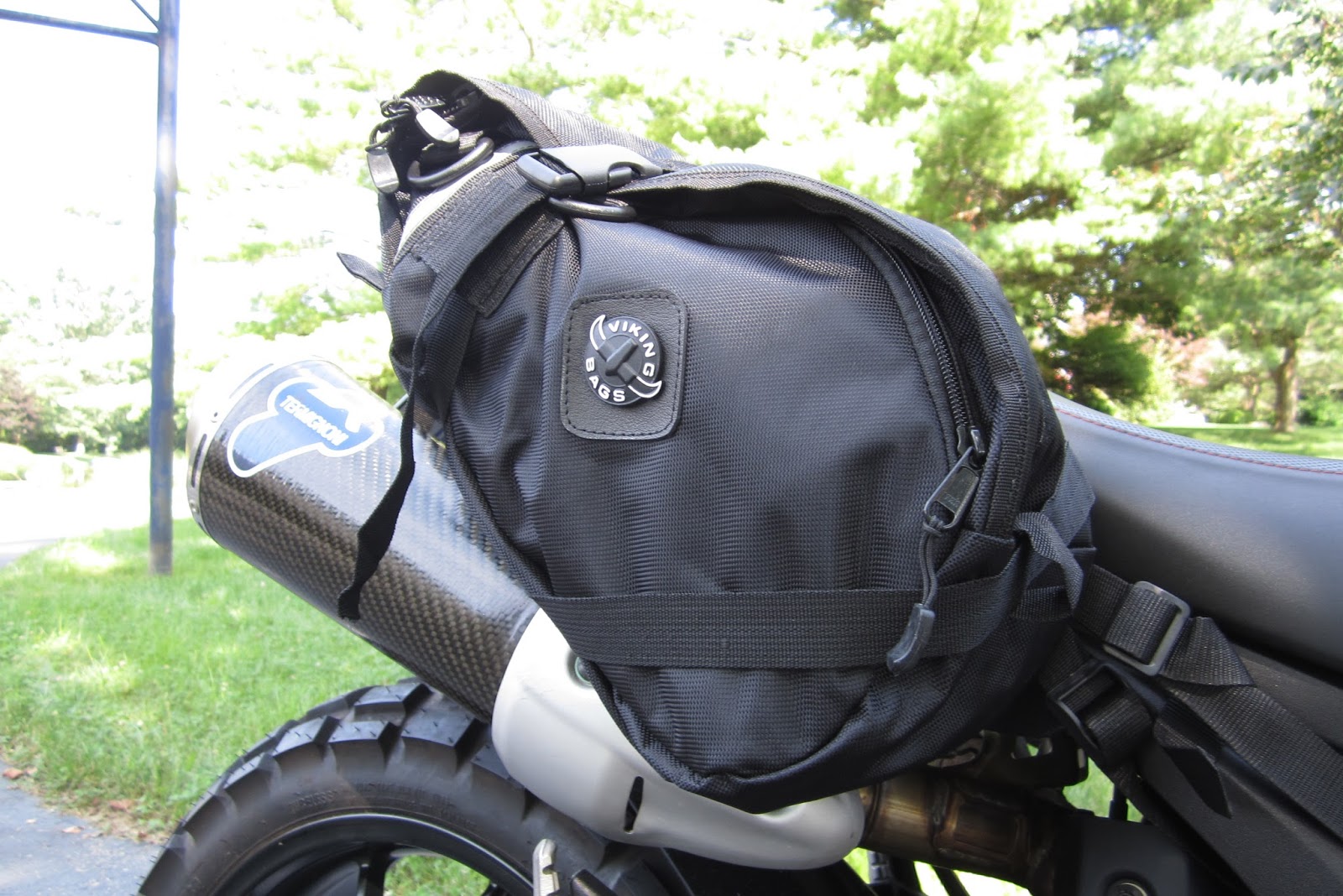 self sufficient slackers Viking Bags Dirtman Enduro Saddlebags