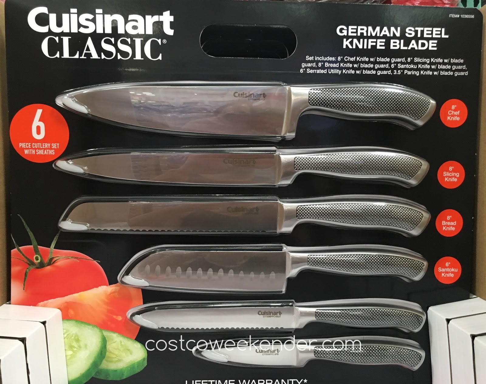 Cuisinart Graphix 6piece Knife Cutlery Set Costco Weekender