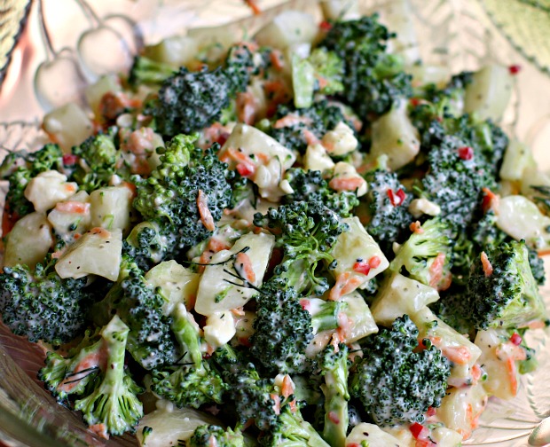 Recipes For Divine Living Broccoli Cucumber Salad