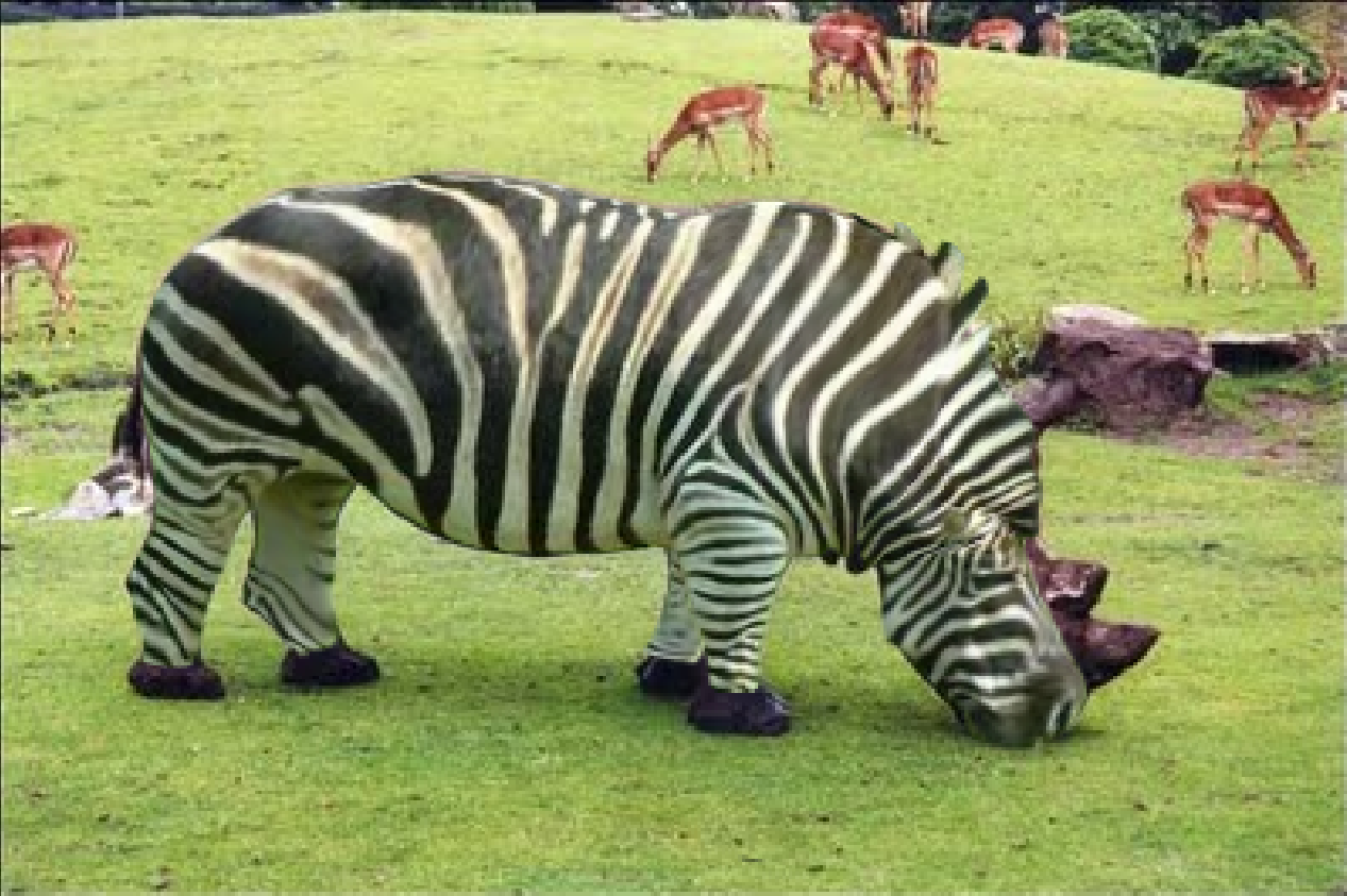 Hanna A Computer Graphics 3R ZebraRhino hybrid!!