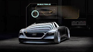 The virtual Audi fleet shuttle quattro from the movie Ender's Game.