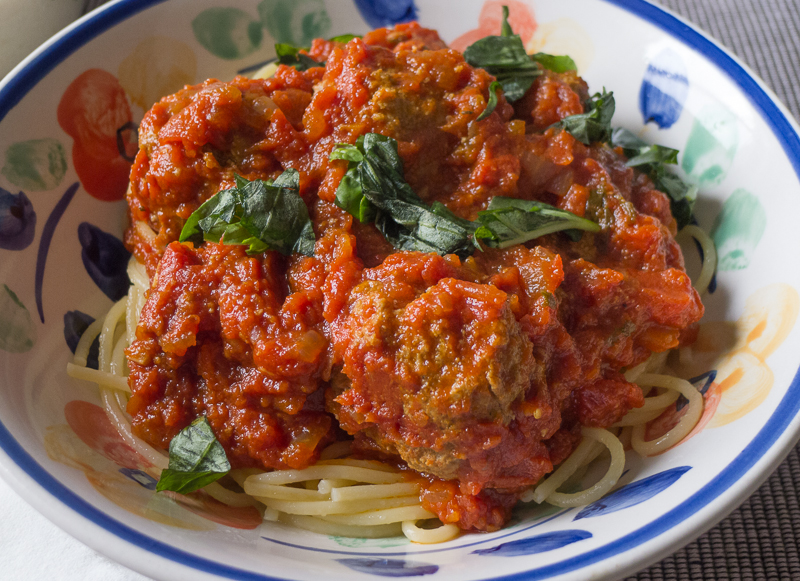 a bag of wisdom Tomato Red Sauce with Meat Balls