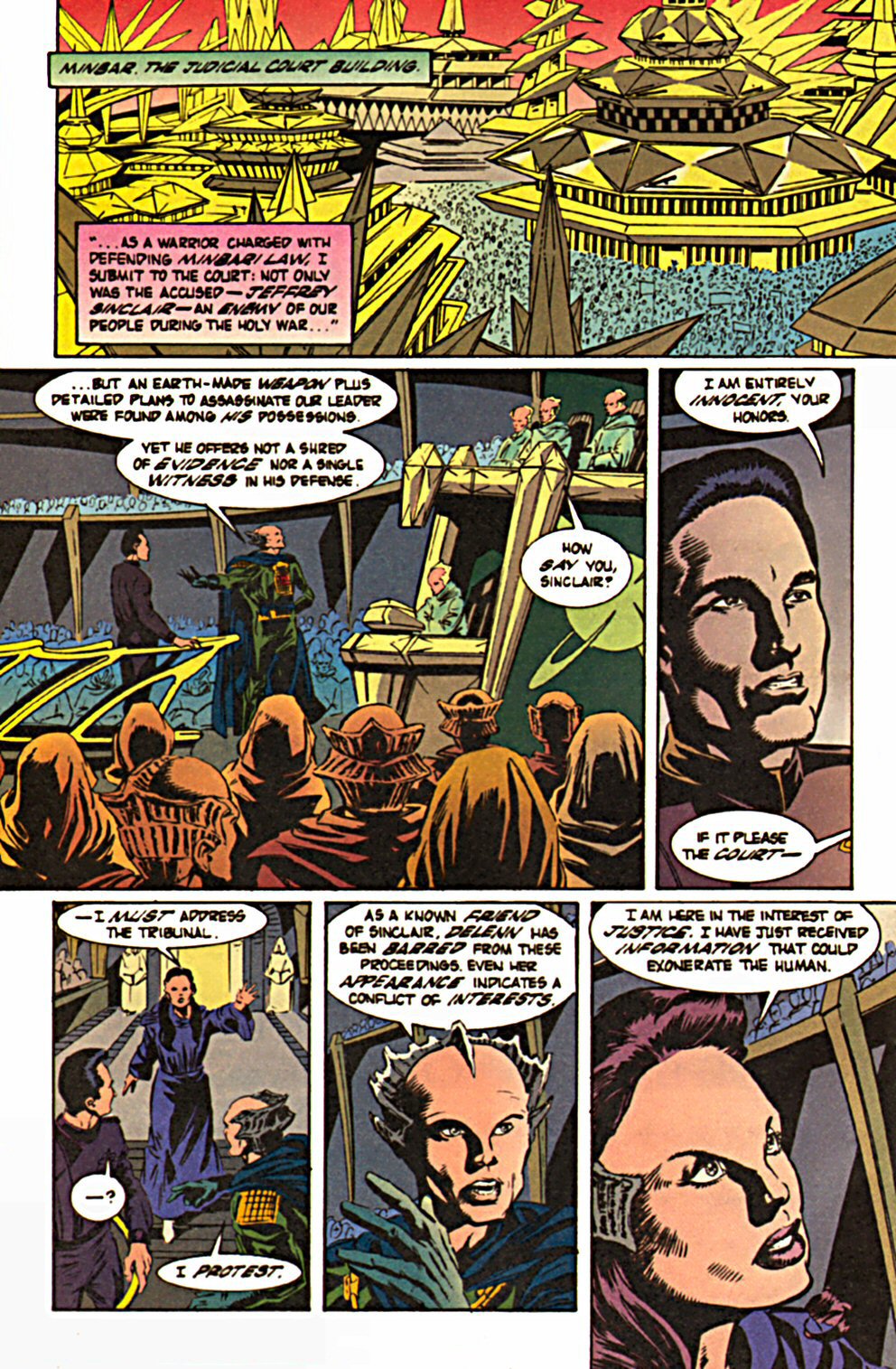 Read online Babylon 5 (1995) comic -  Issue #4 - 8