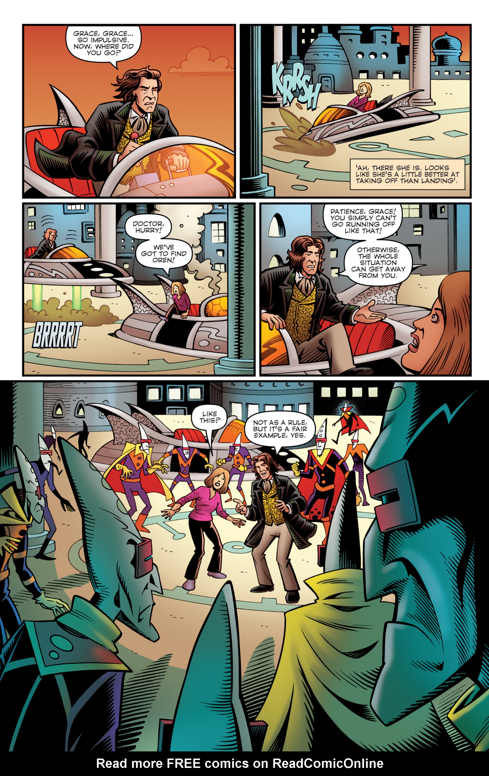 Read online Doctor Who: Prisoners of Time comic -  Issue #8 - 16