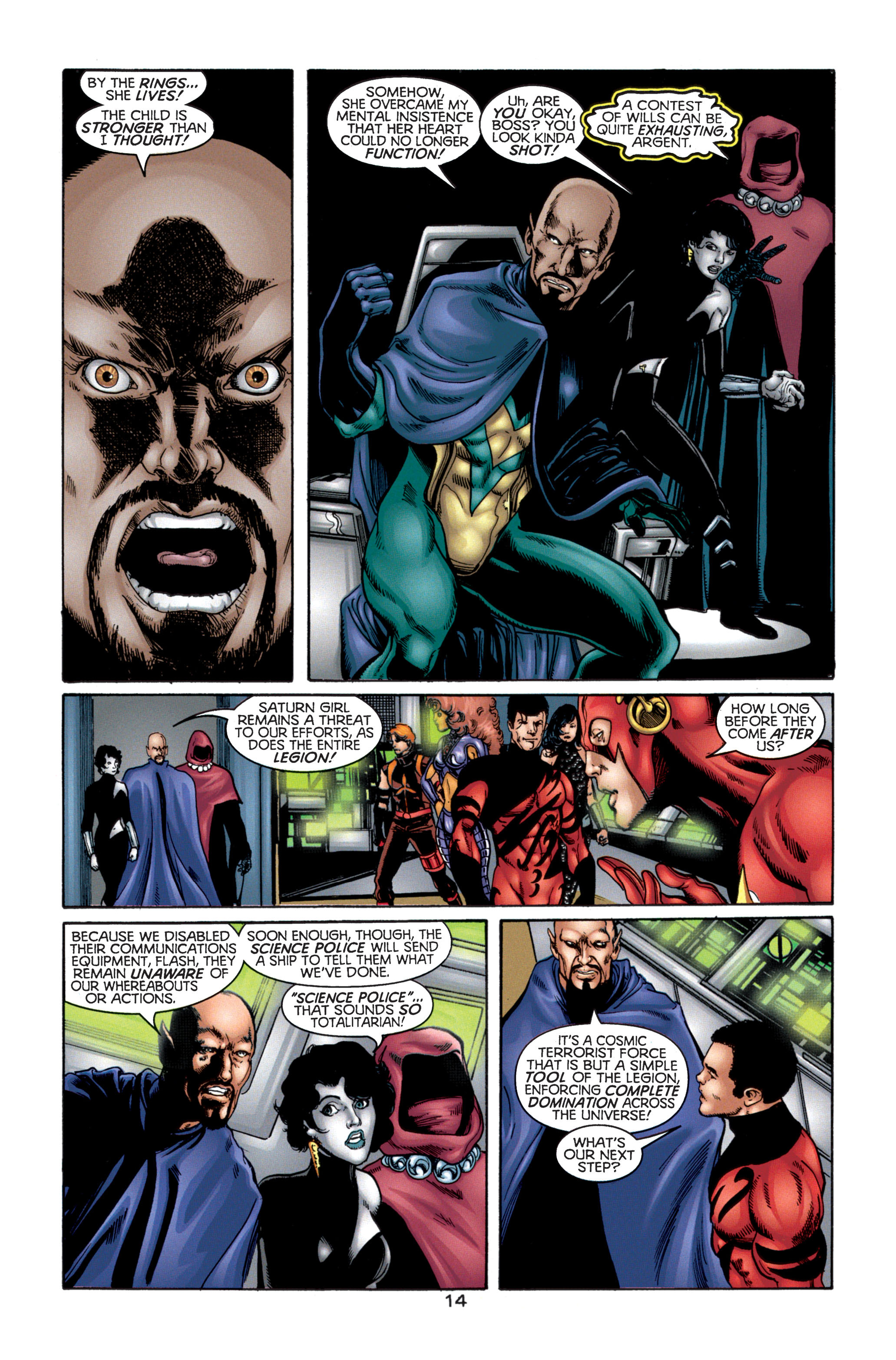 Read online Titans/Legion of Super-Heroes: Universe Ablaze comic -  Issue #2 - 16