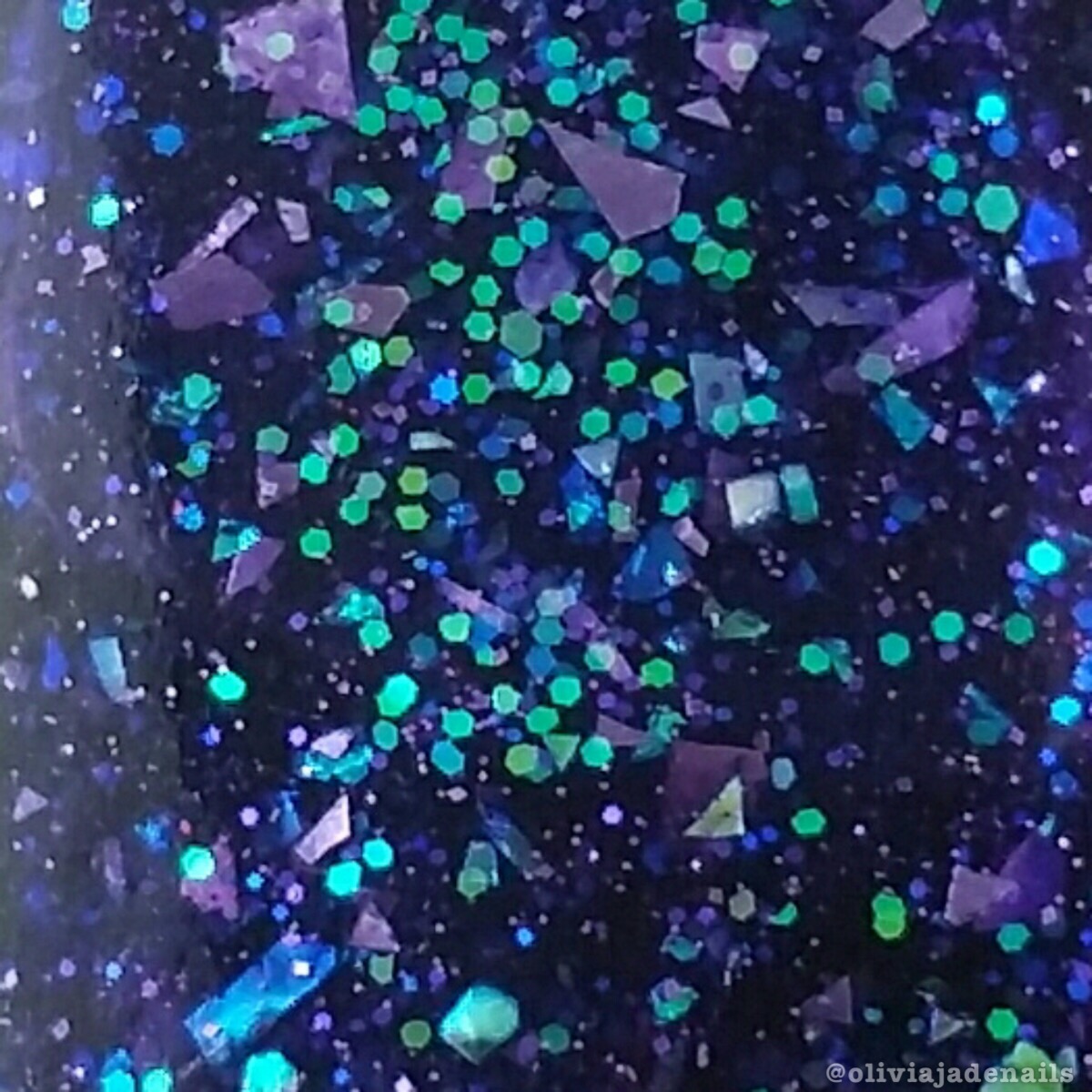 Femme Fatale Cosmetics Time Lapse swatched by Olivia Jade Nails