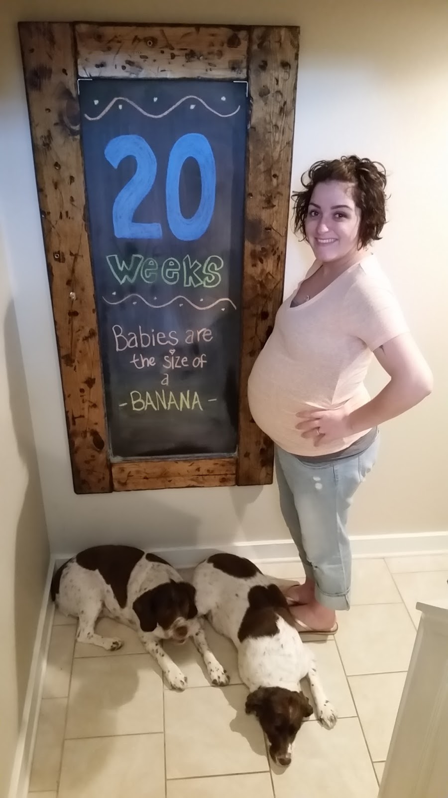 Carri Us Home 20 Week Bump