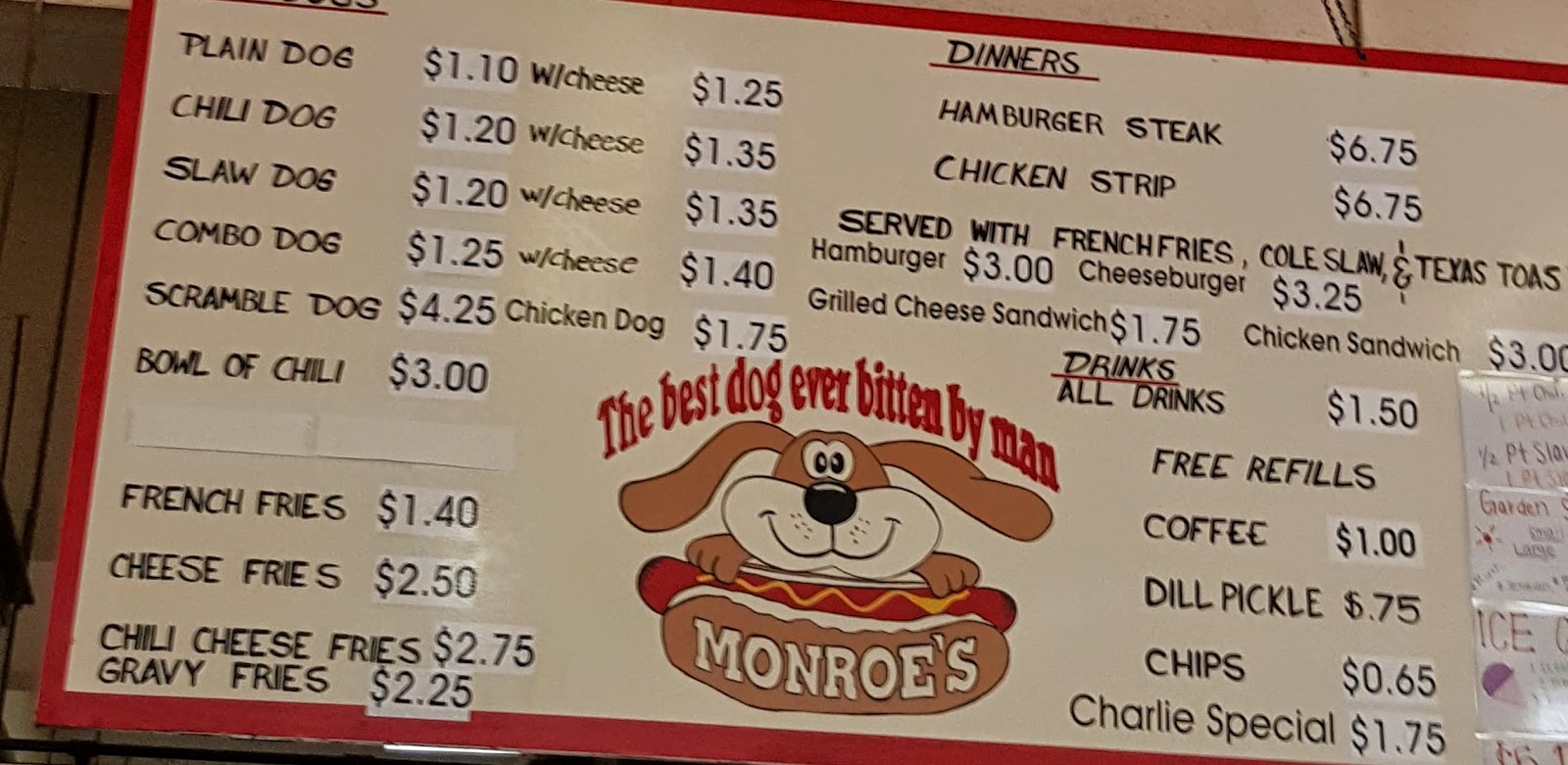 Chef BobE's obsession with dive food Monroe's Hotdogs and Billiards