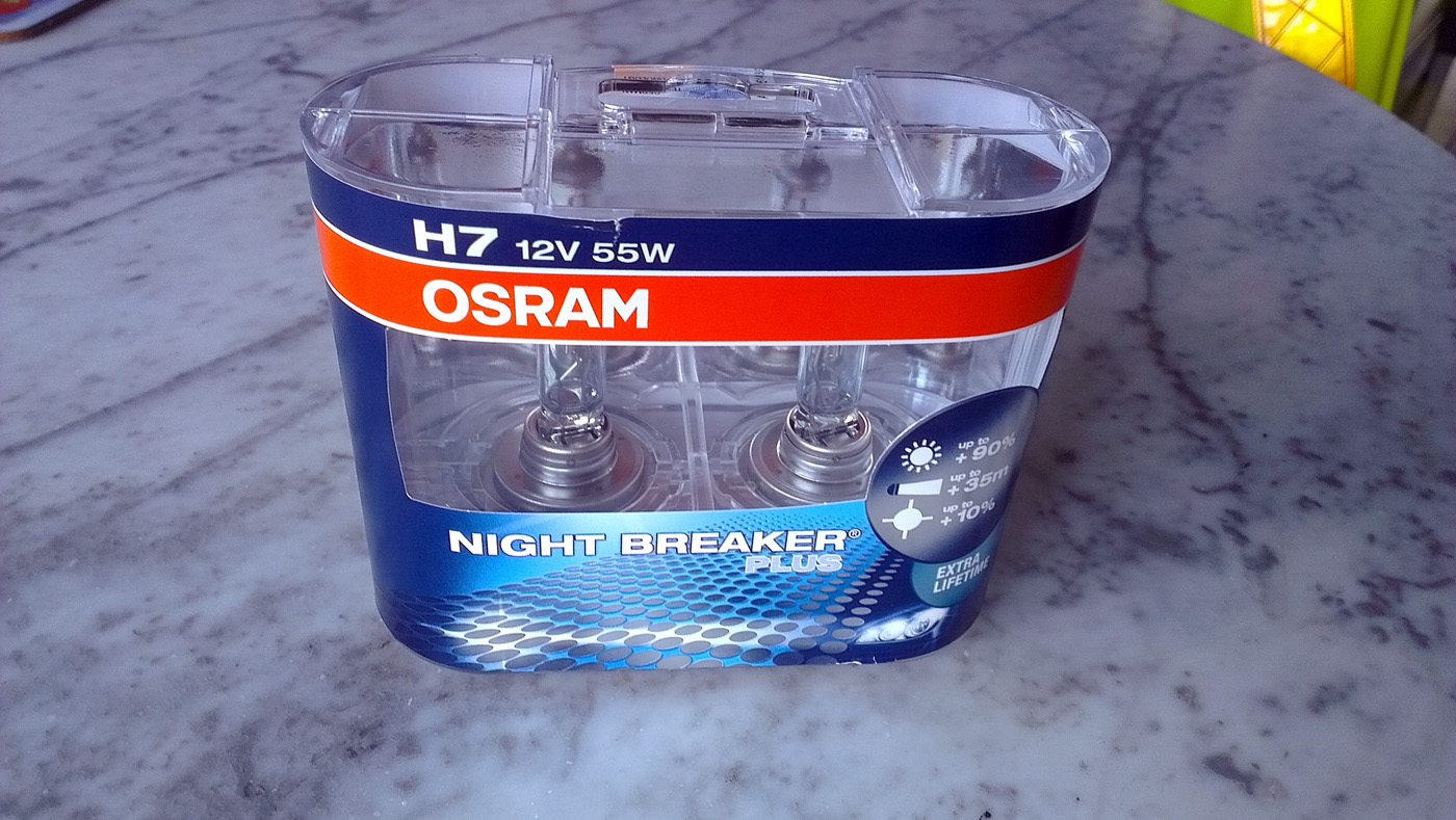 Osram Night Breaker Plus Headlight Bulbs [Review]