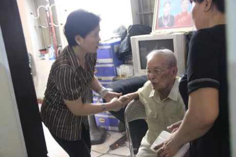 Le tang Dai ta Tran Quang Khai:Co noi dau nao lon hon noi dau mat con, nguoi con anh hung - Anh 3