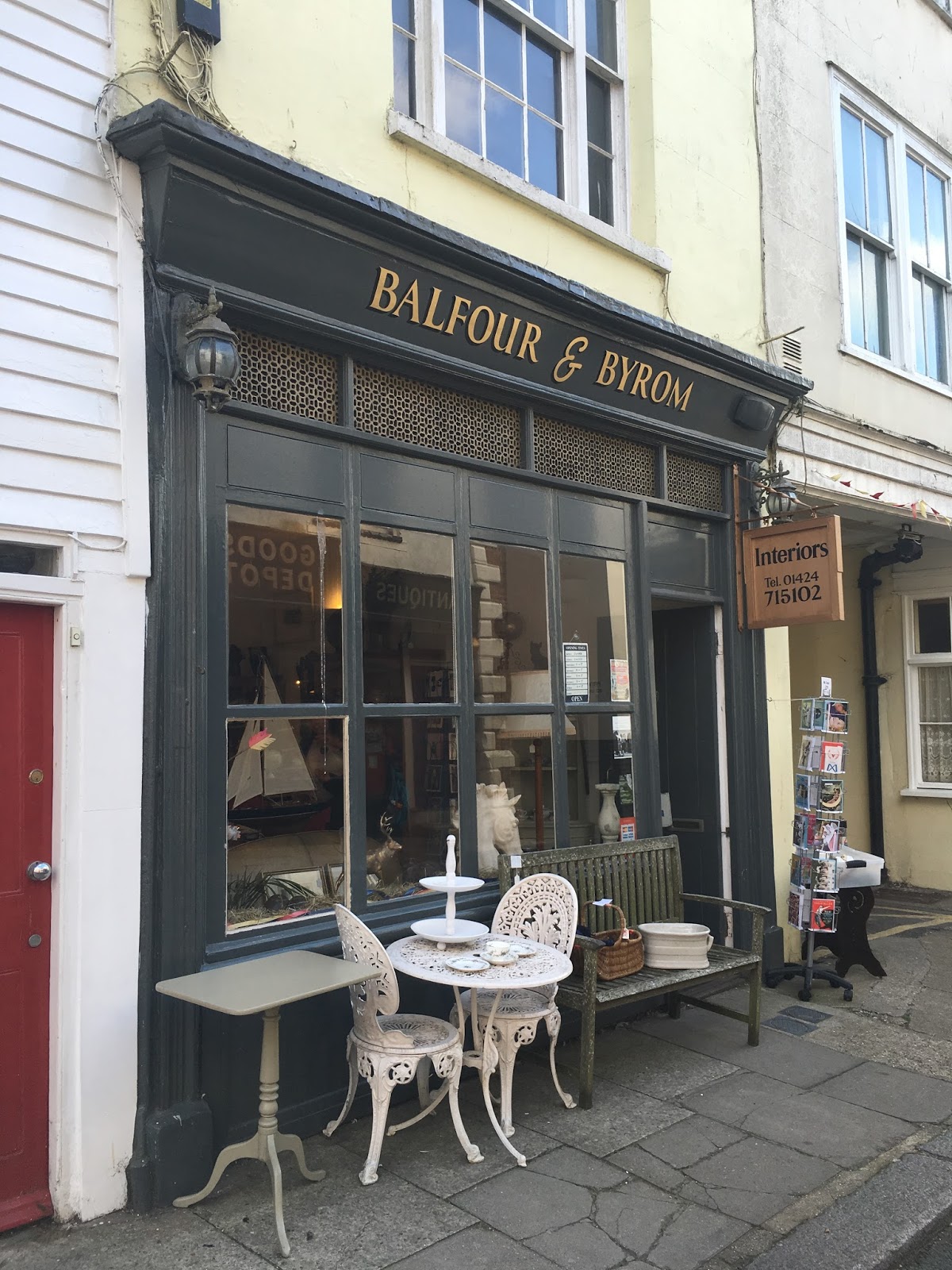 Hastings Old Town antique and junk shops