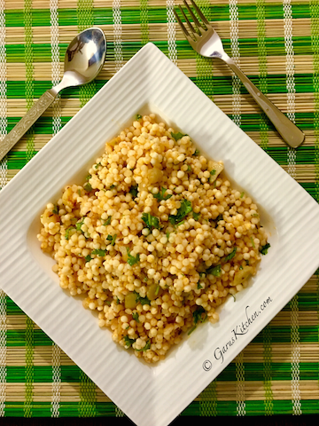 Sabudana Khichdi for Navratri fasting Vrat