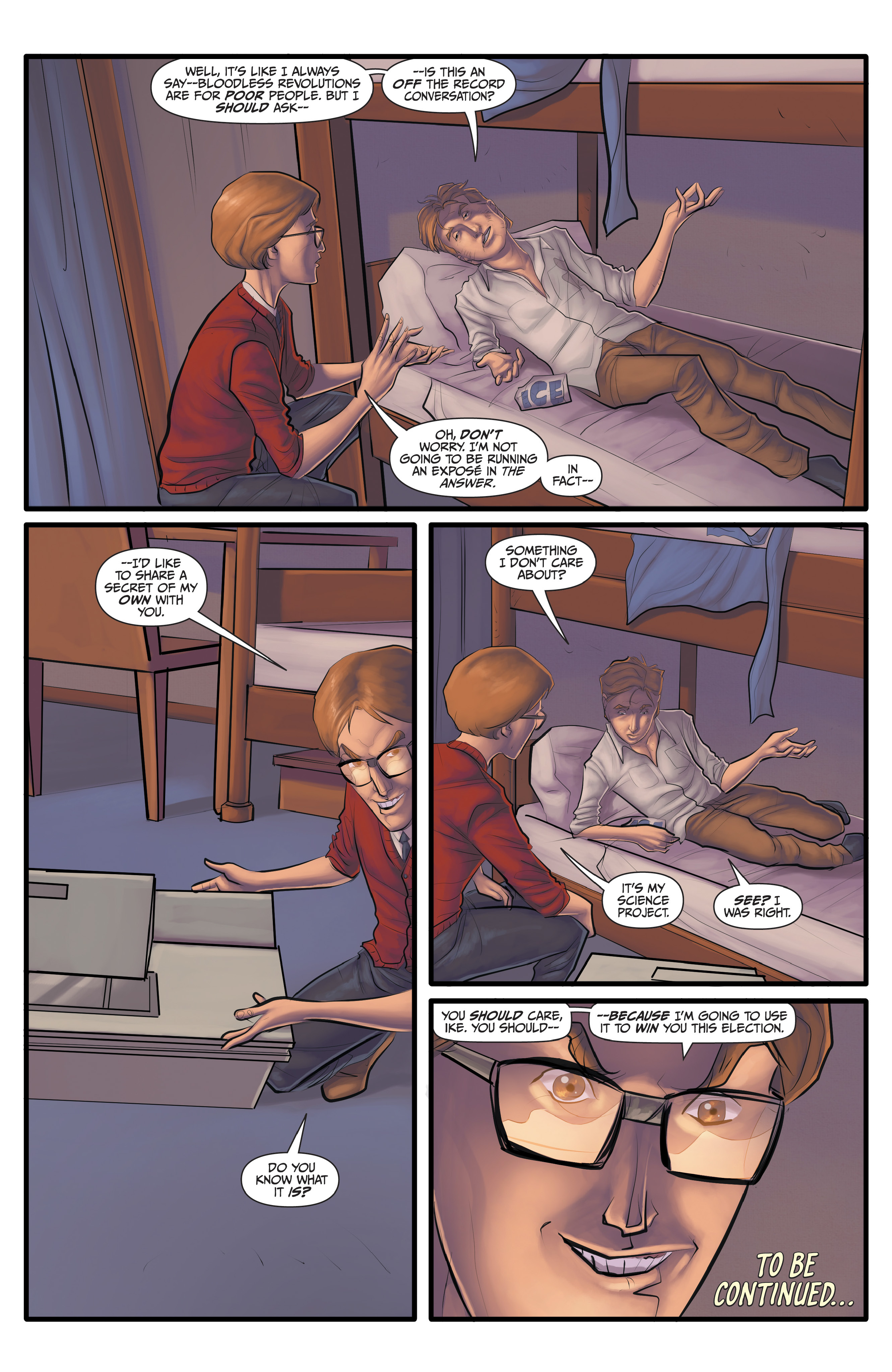 Read online Morning Glories comic -  Issue #47 - 26