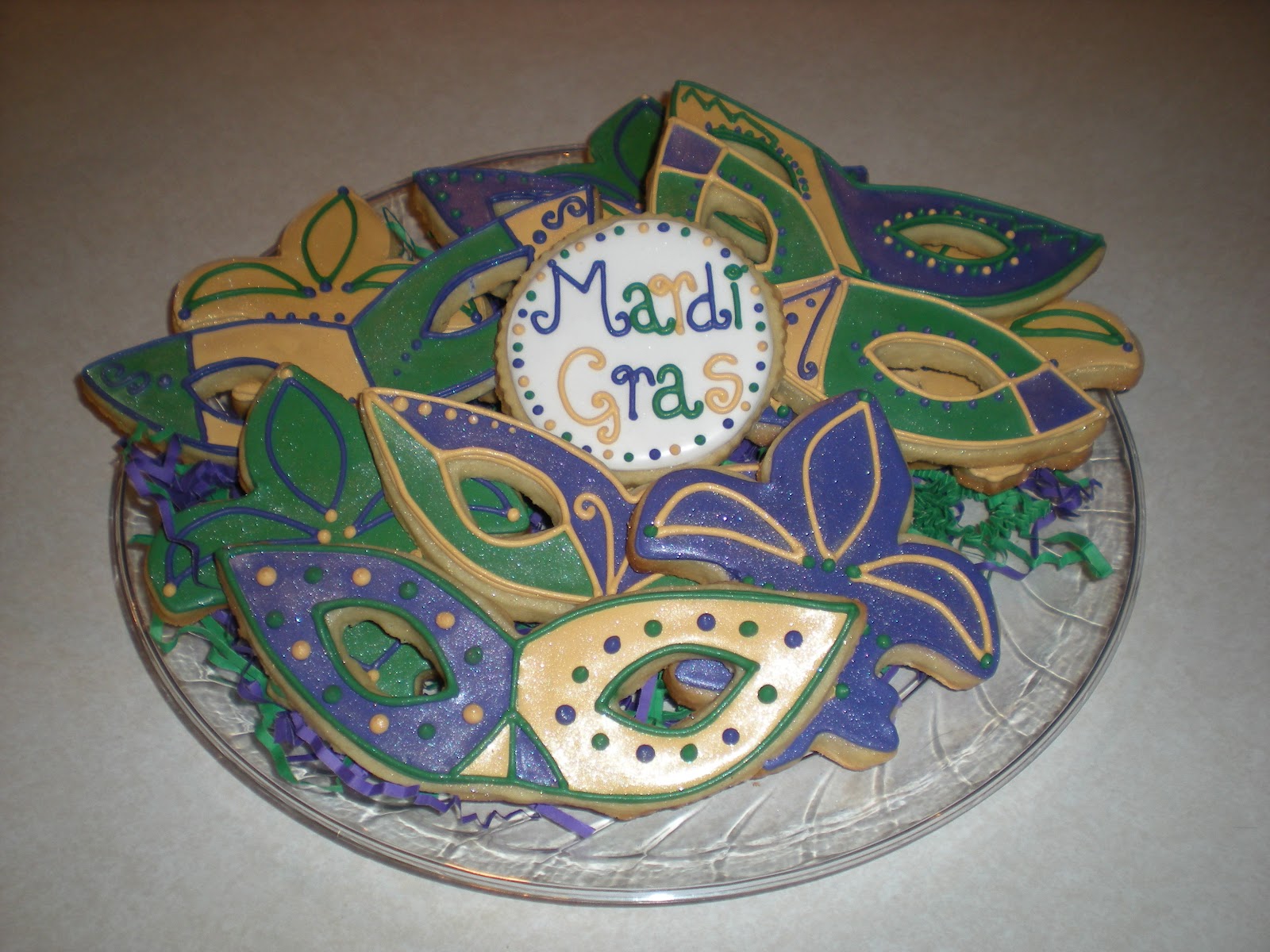 mardi gras cookie ideas