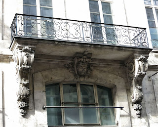 Balcon 101 rue de Richelieu à Paris
