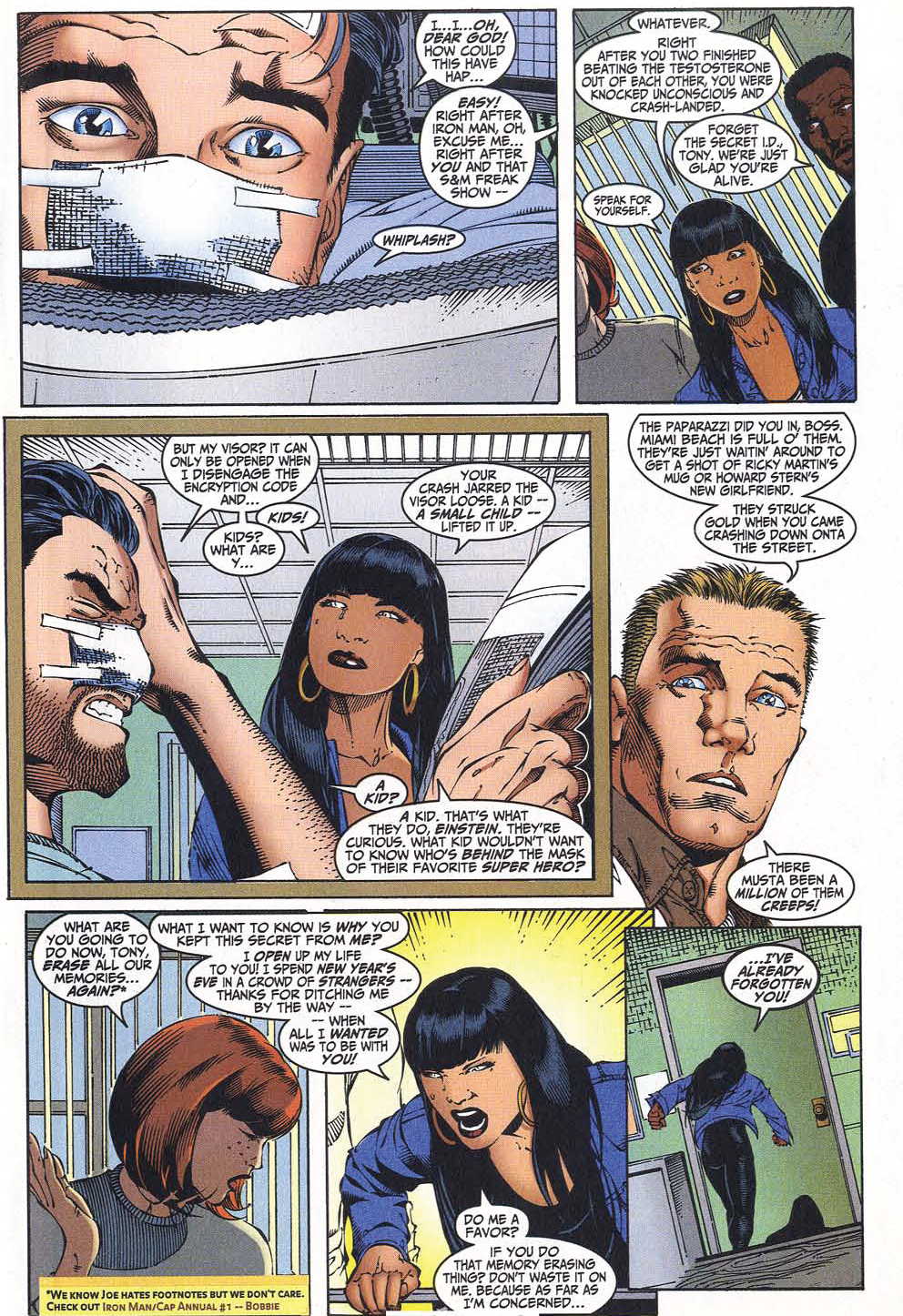 Read online Iron Man (1998) comic -  Issue #27 - 5
