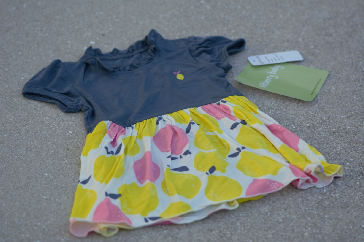Lil' Blog and More: Silkberry Baby: Lemon Print Ruffle Bodysuit Review!