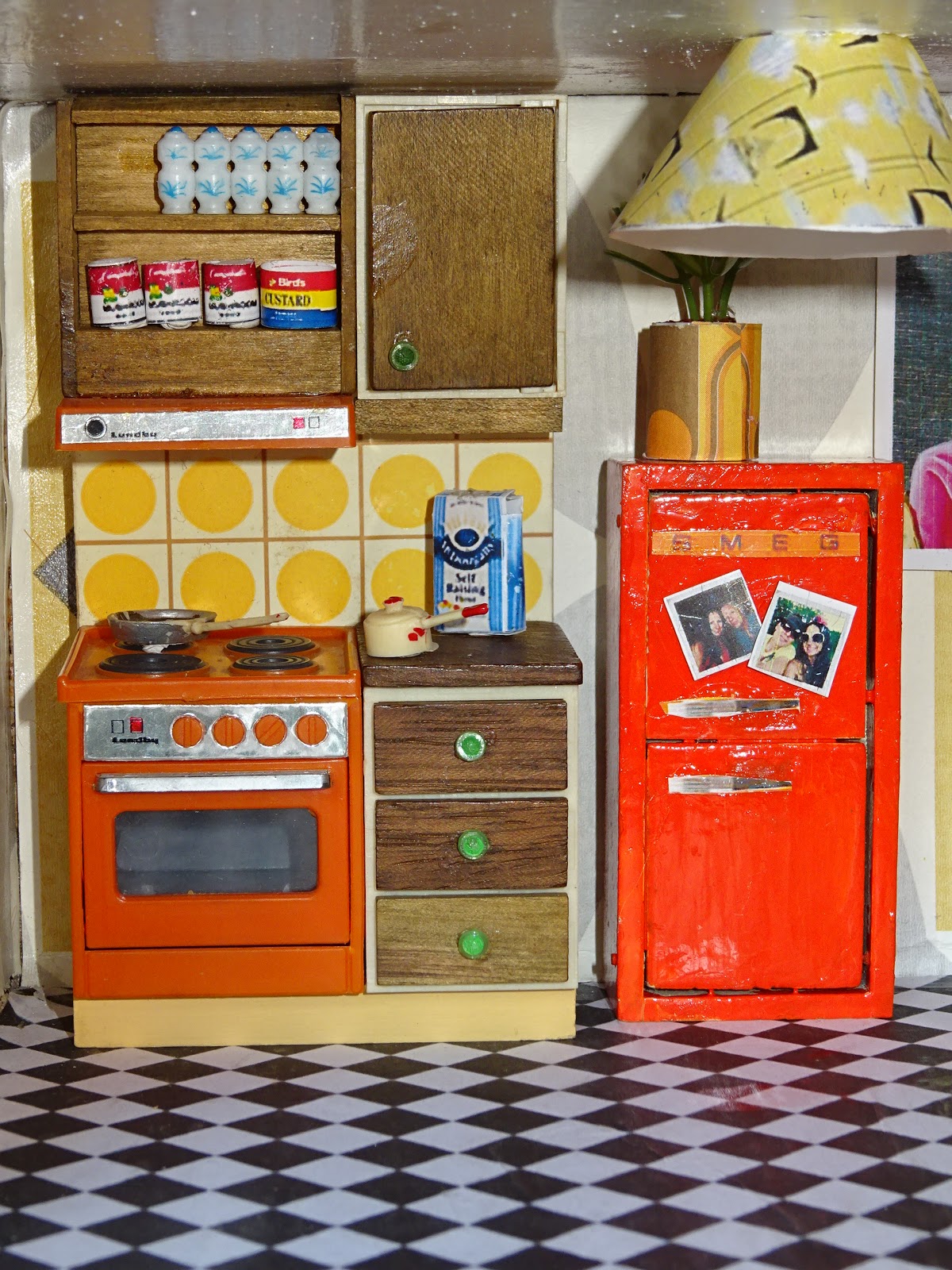 Vintage Vixen What's Cooking? My Mini Kitchen Makeover