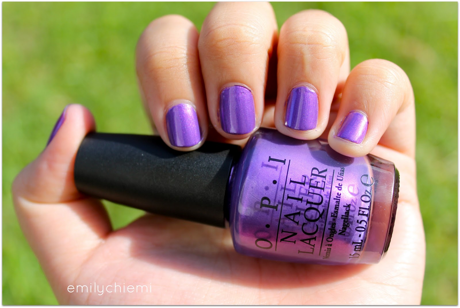 Just a Little Polish: OPI: Purple with a Purpose