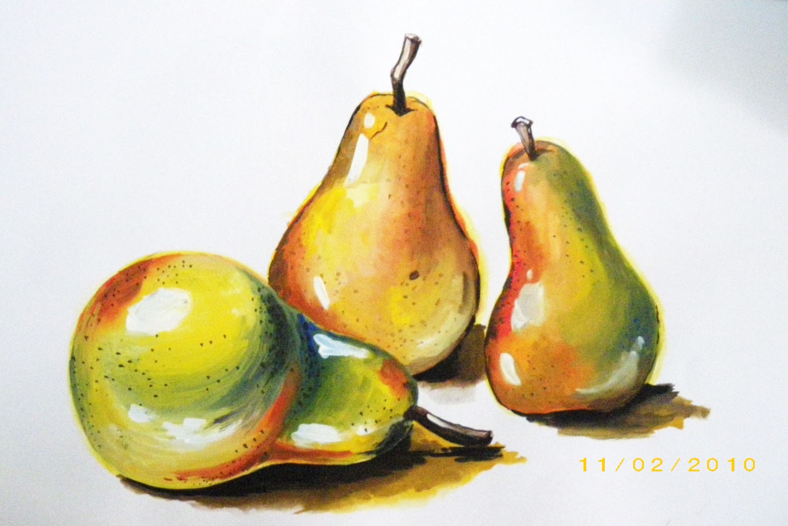  Alat Bantu Mengajar Lukisan dan Catan Buah buahan