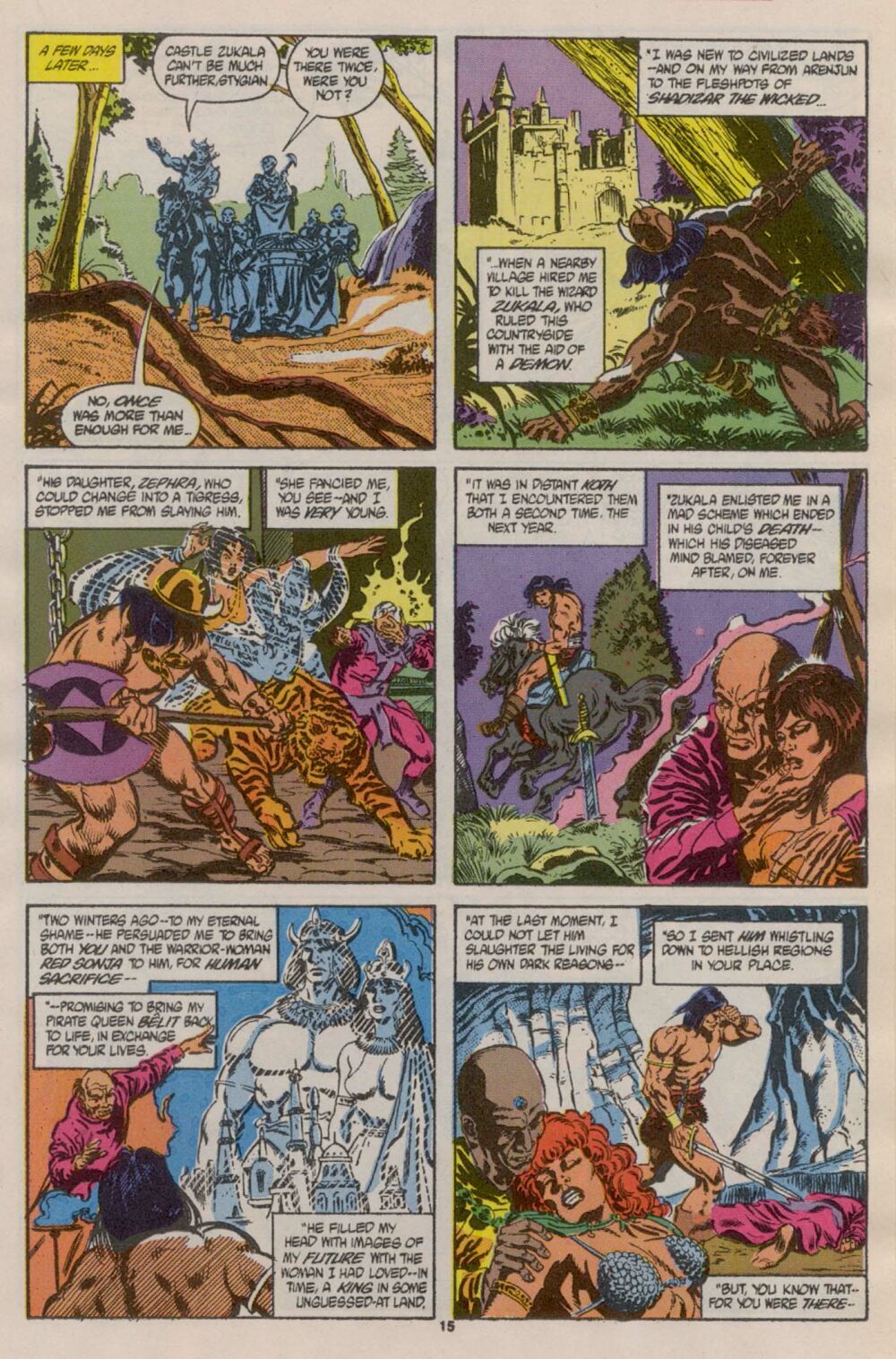 Read online Conan the Barbarian (1970) comic -  Issue #241 - 12
