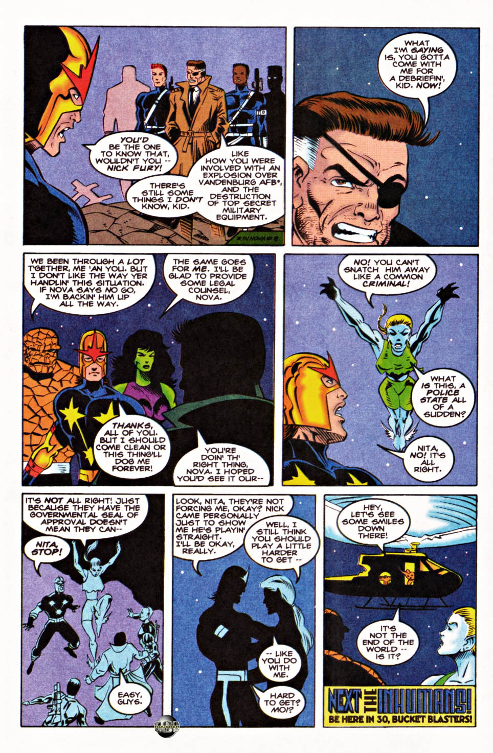 Read online Nova (1994) comic -  Issue #11 - 23