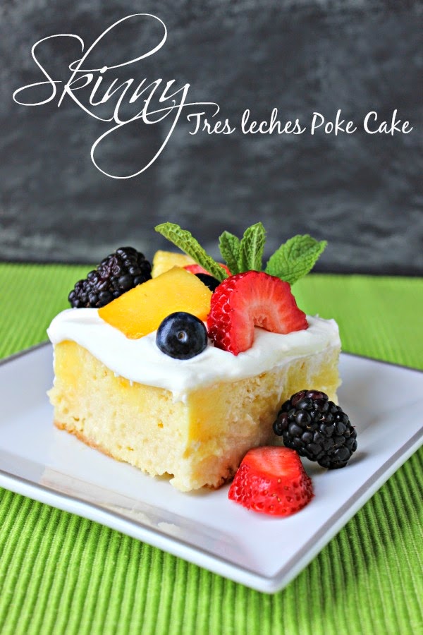 Skinny Tres Leches Poke Cake Renee's Kitchen Adventures