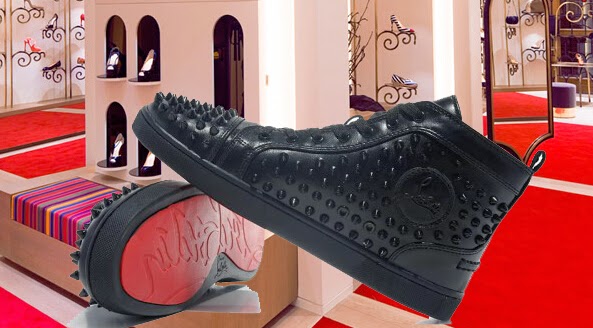 Basket louboutin clouté Outlet