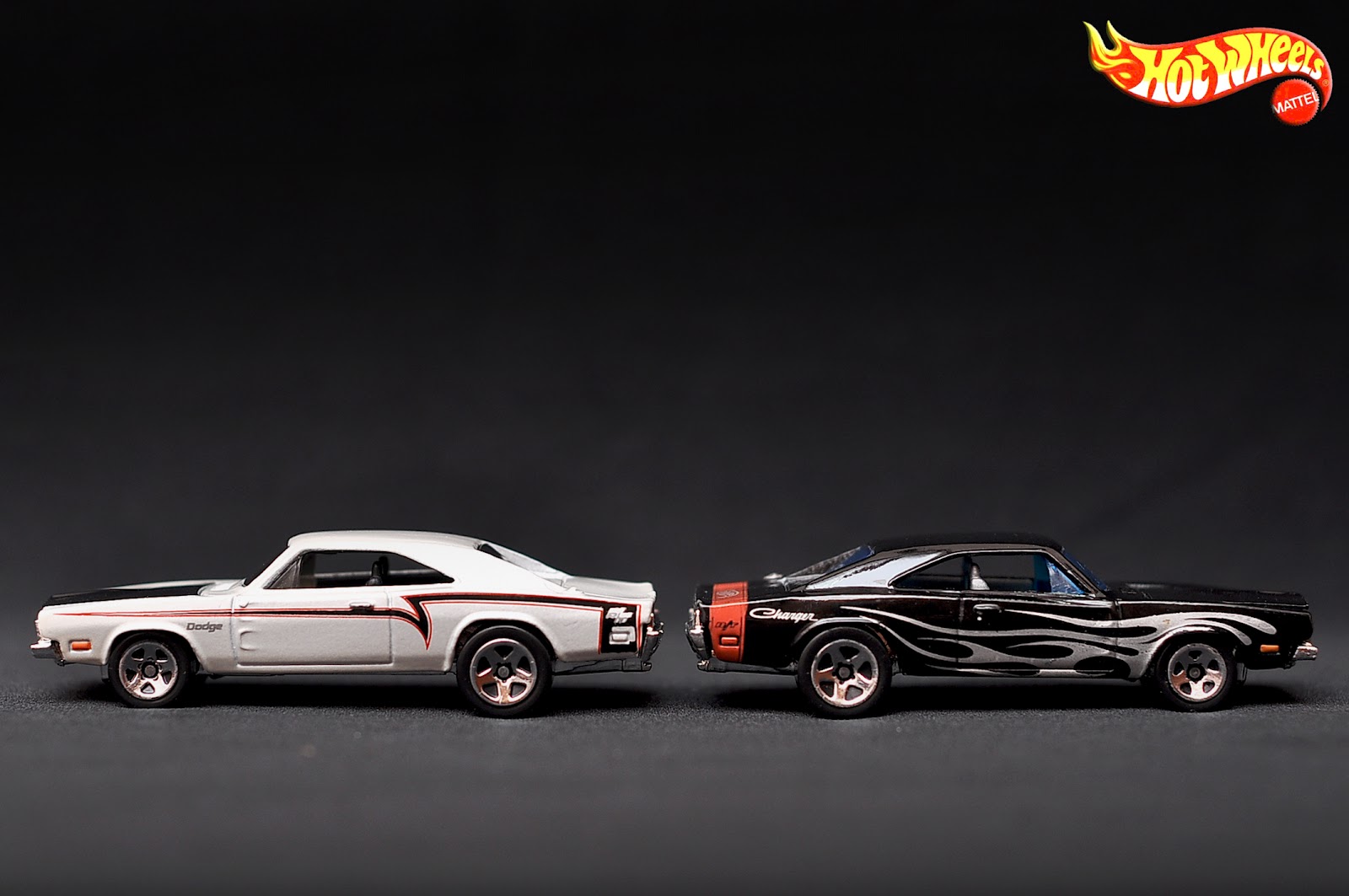 Chargeur Personnalisé Redline Hot Wheels 69 Incroyable Orange Foncé
