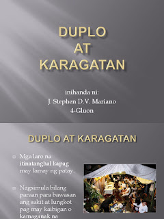 karagatan duplo kahulugan ng