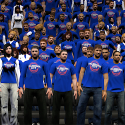 NBA 2K14 OKC Thunder Playoffs Crowd Mod