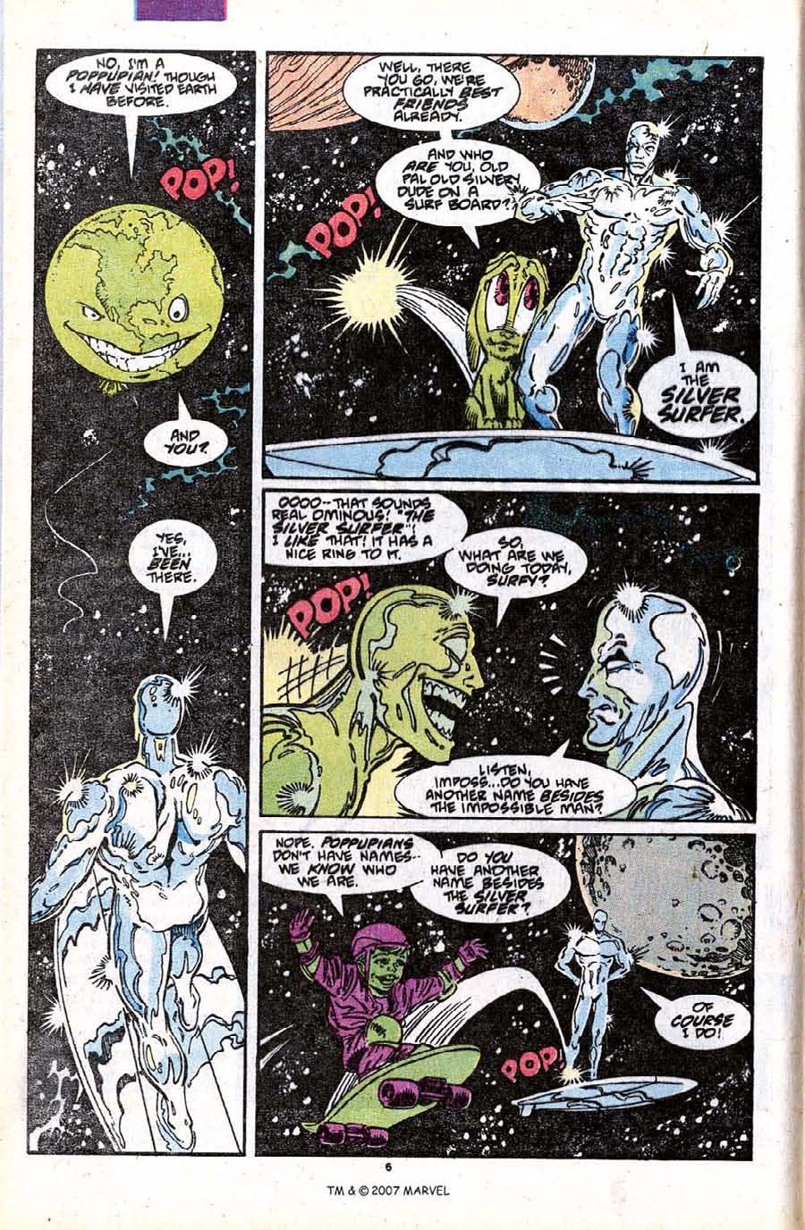 Read online Silver Surfer (1987) comic -  Issue #33 - 8