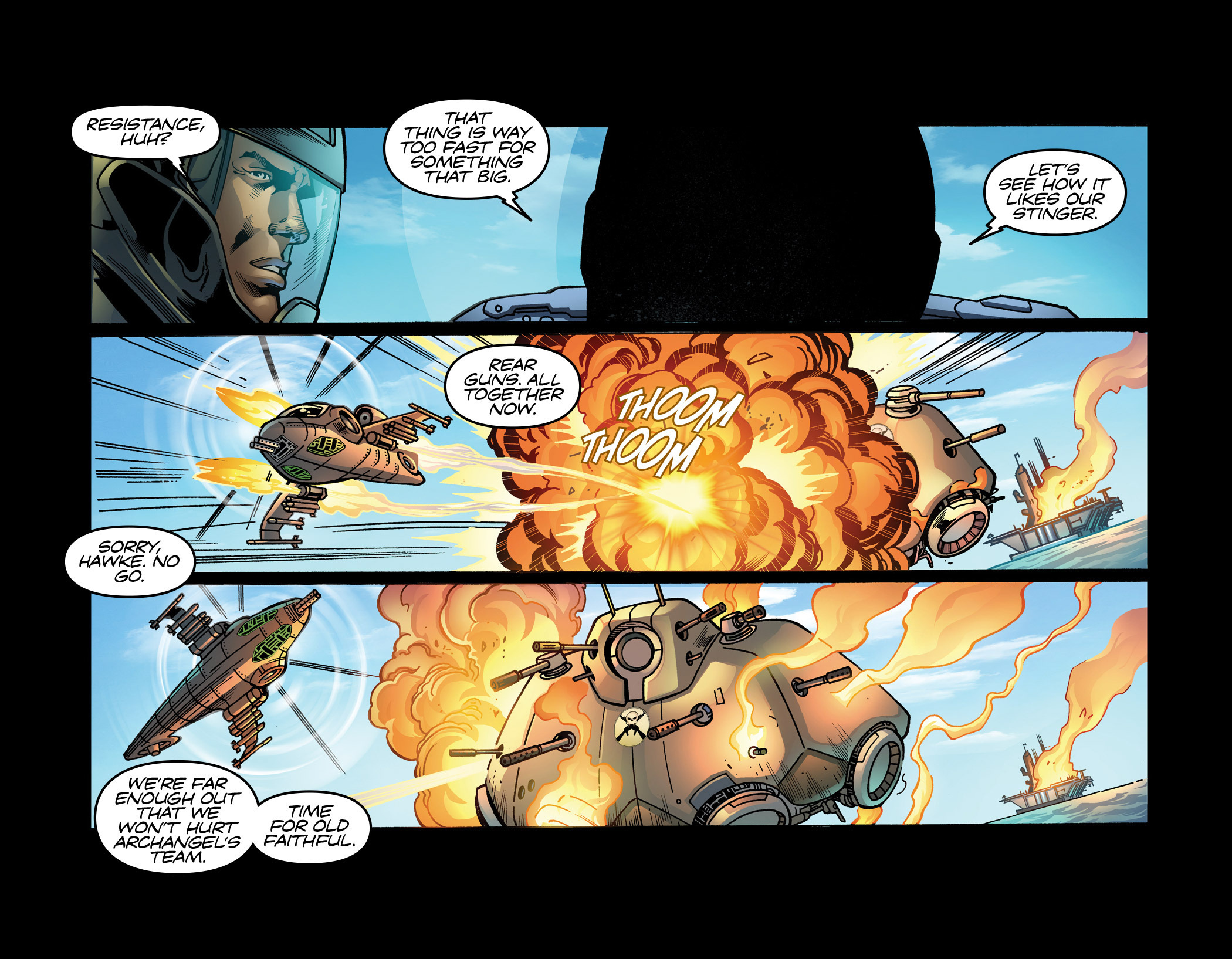 Read online Airwolf Airstrikes comic -  Issue #3 - 44