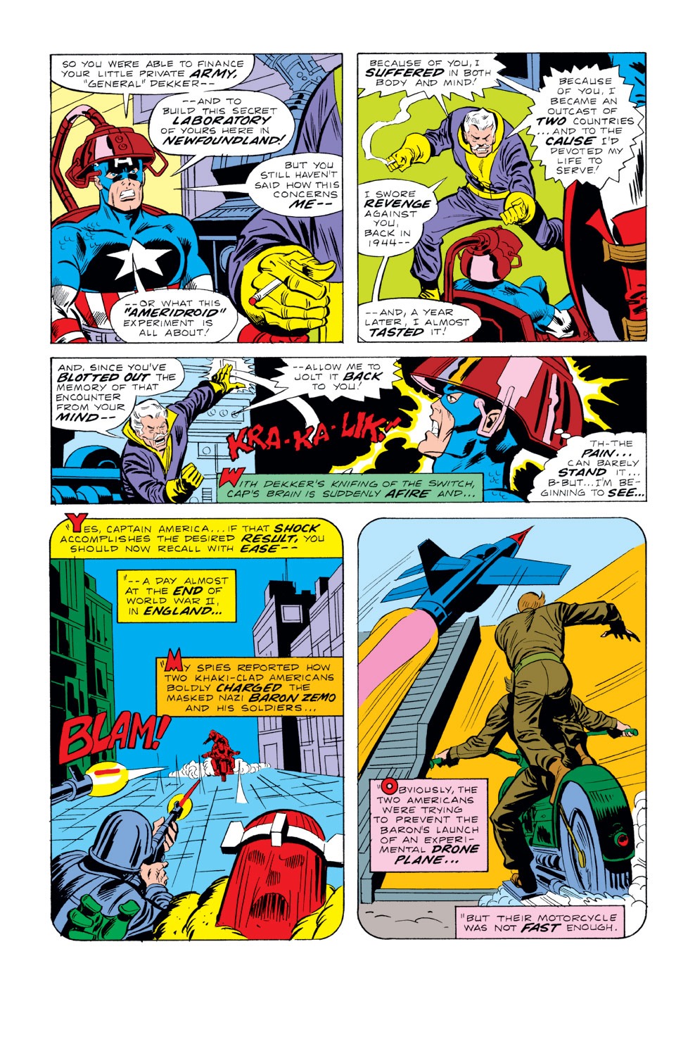 Read online Captain America (1968) comic -  Issue #220 - 5