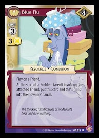 My Little Pony Blue Flu Absolute Discord CCG Card