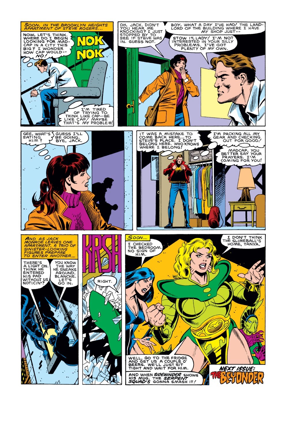 Read online Captain America (1968) comic -  Issue #307 - 23