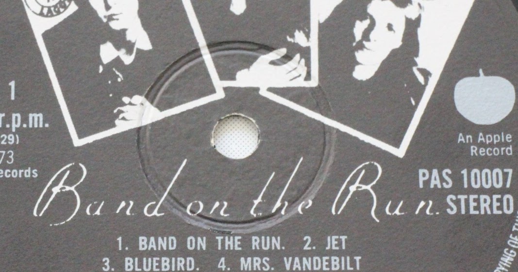 The Beatleslevyhylly Wings Band On The Run LP (UK 1st pressing