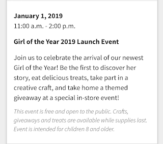 American Girl Store - Atlanta GOTY Launch Event