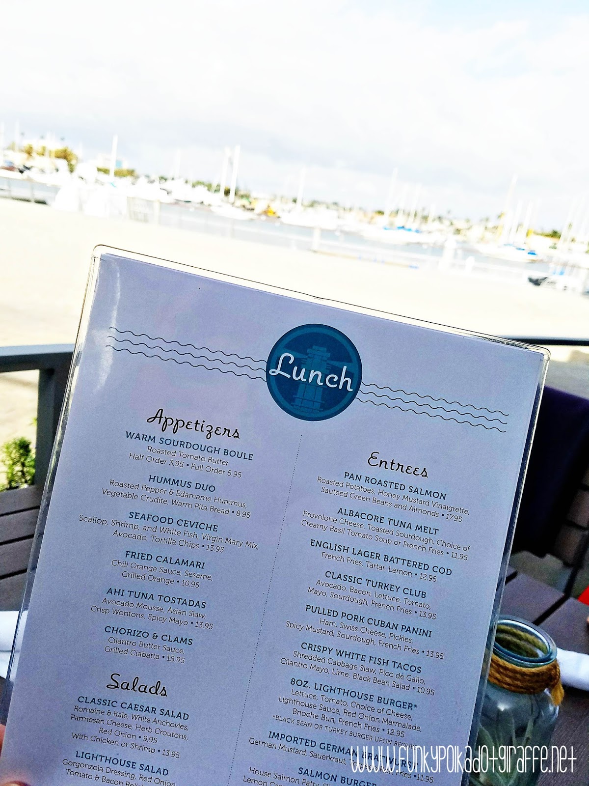 Funky Polkadot Giraffe Lighthouse Bayview Cafe Amazing Food and Views