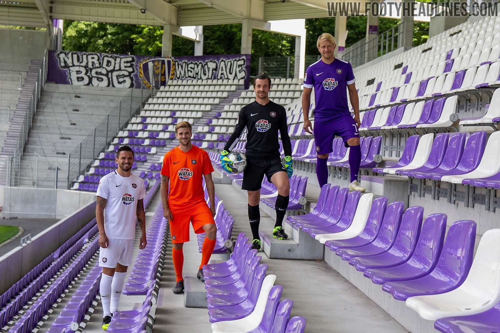 Erzgebirge Aue 201920 Home, Away & Third Kits Released Footy Headlines