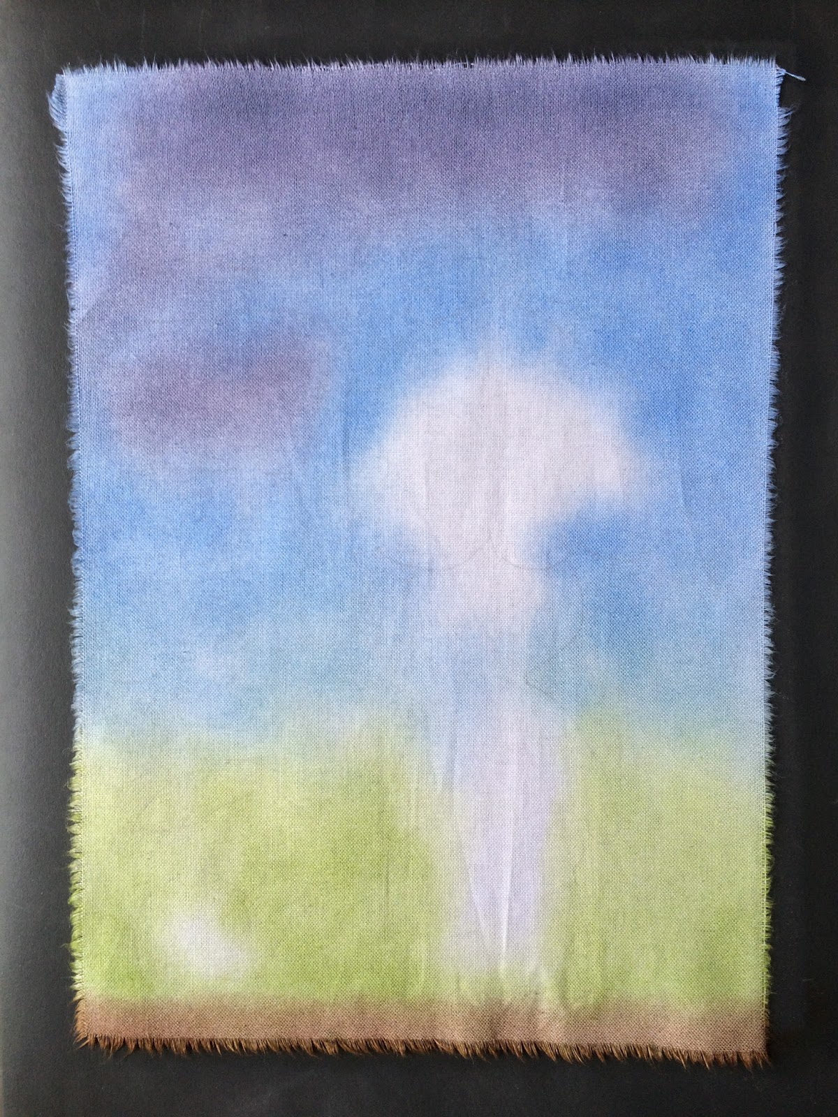 The Created Page Technique TutorialArchival inks on Fabric