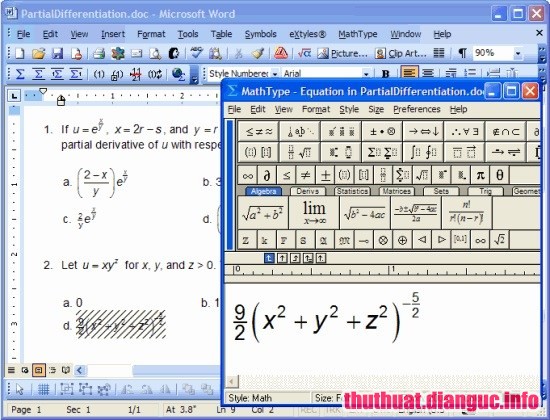 Download MathType 7.3 Full Key – Phần mềm soạn thảo công thức toán học