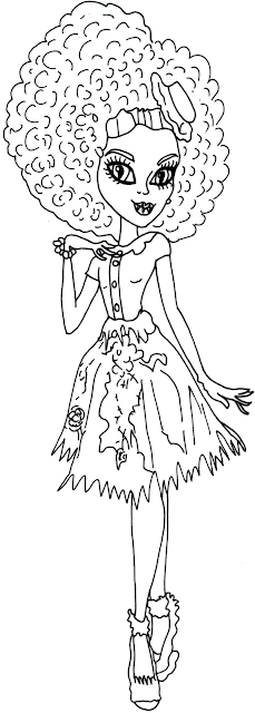  Free Monster High Honey Swamp  Coloring Pages
