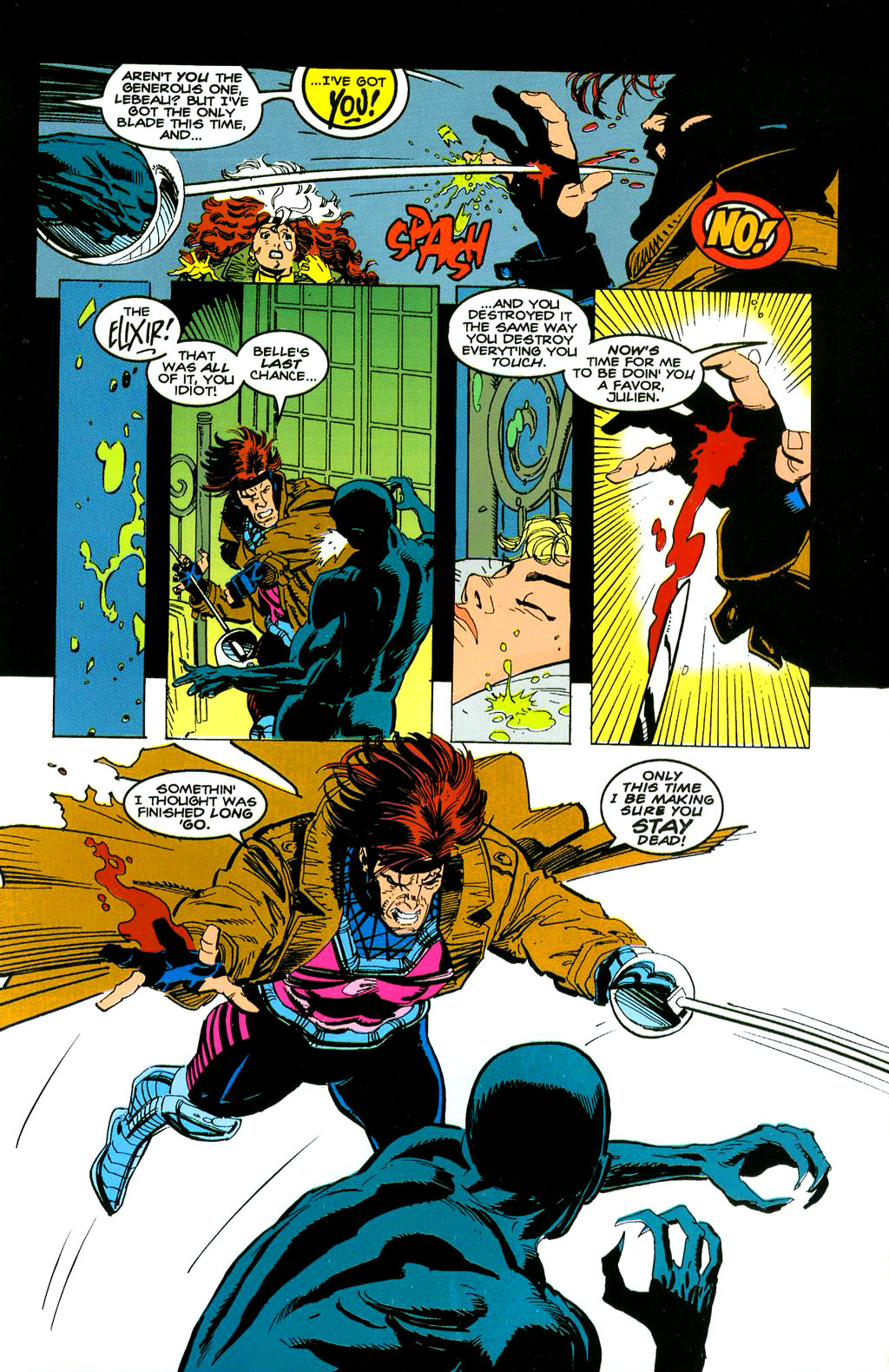 Read online Gambit (1993) comic -  Issue #4 - 16