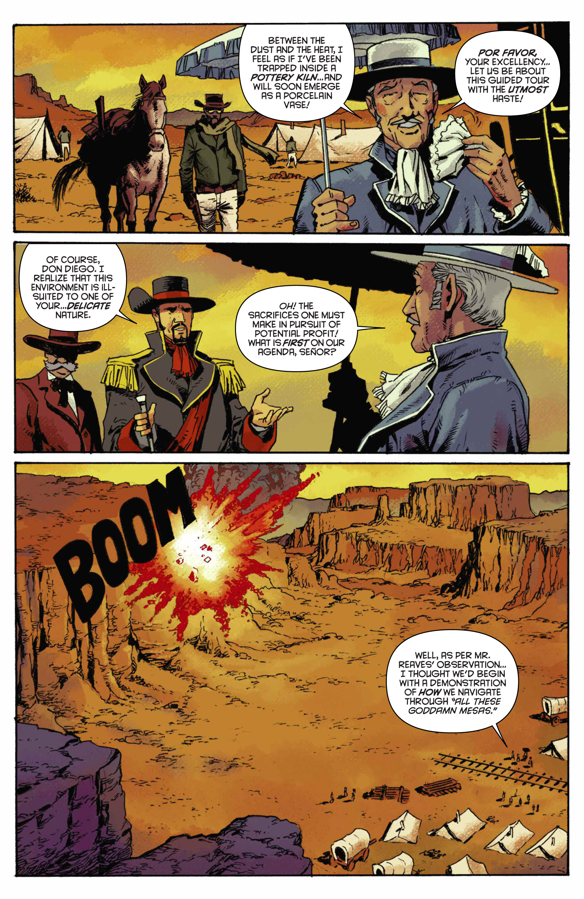 Read online Django/Zorro comic -  Issue #4 - 8