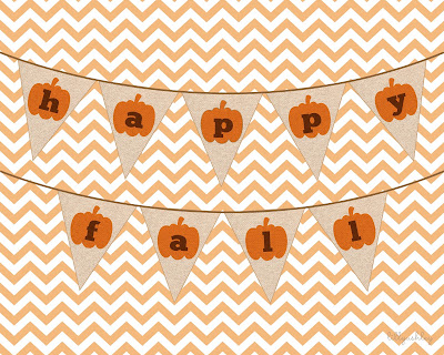 Lilly Ashley: Freebie Fall Banner Printable