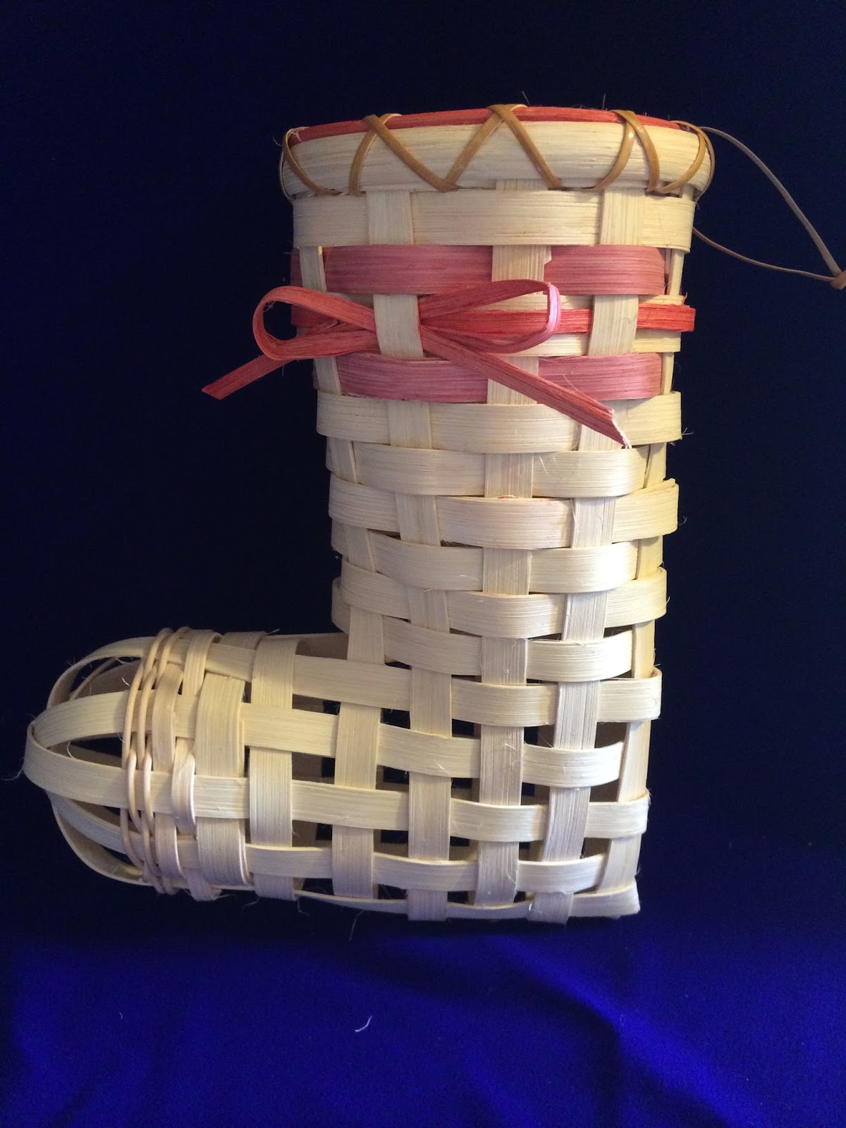 Baskets and more...... Woven Reed Ornaments