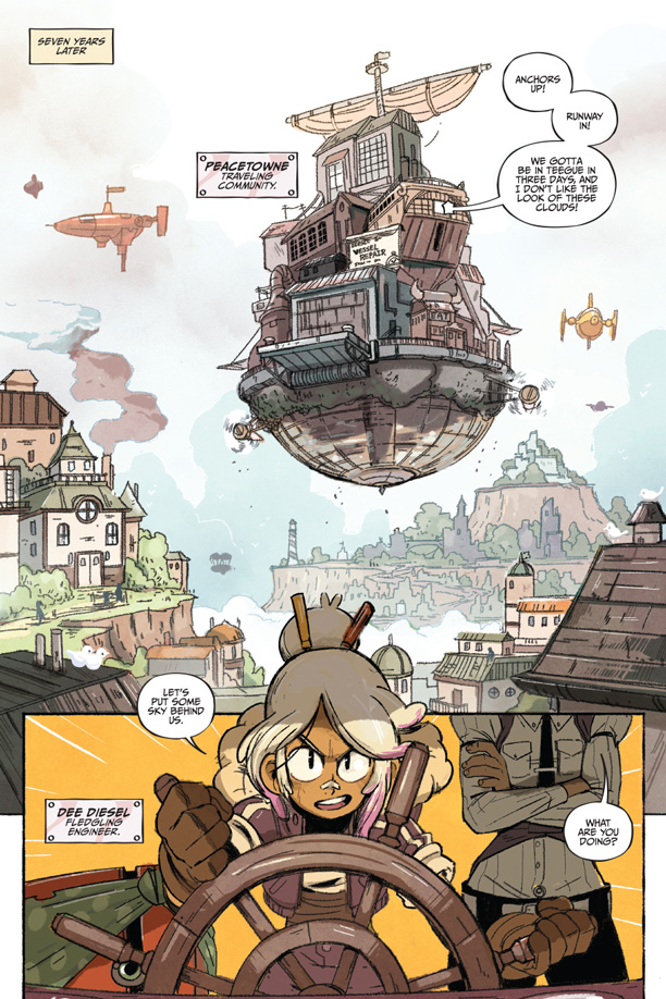 Cómic Reseña de "Diesel Ignition" de Tyson Hesse Ediciones Babylon